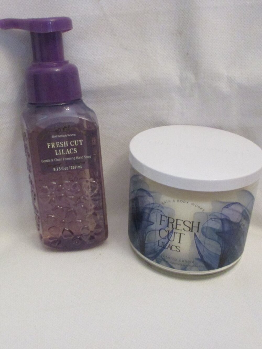 Bath & Body Works 2 pc. Fresh Cut Lilacs bundle